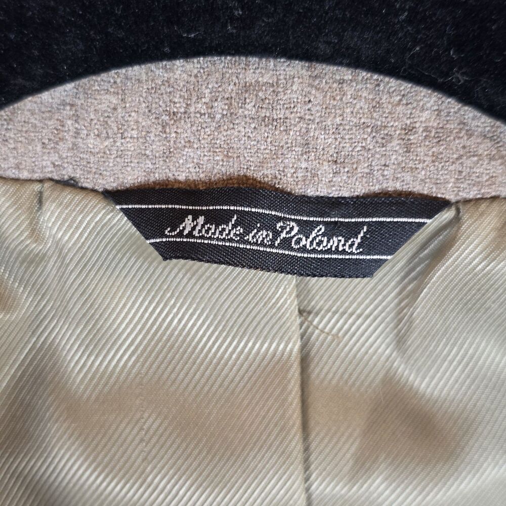Alfani Men's Brown Wool Suit Jacket 48 Long Notch Lapel 3-Button - Picture 8 of 11